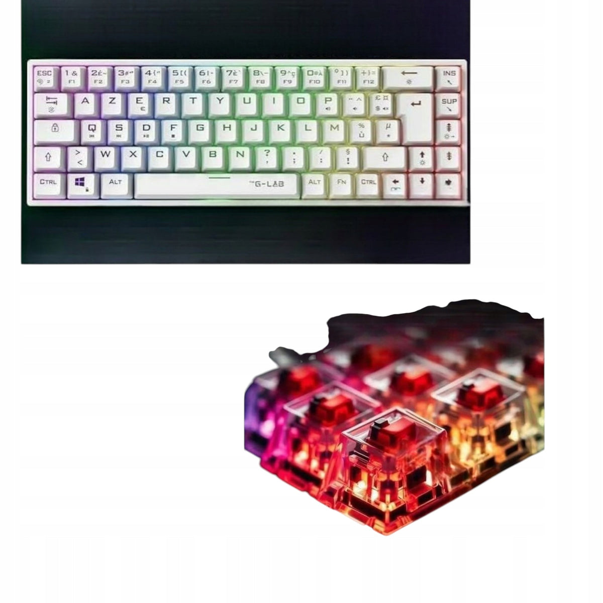 RGB USB Wired LED Gaming Keyboard for PC Laptop Computer Packaging status original