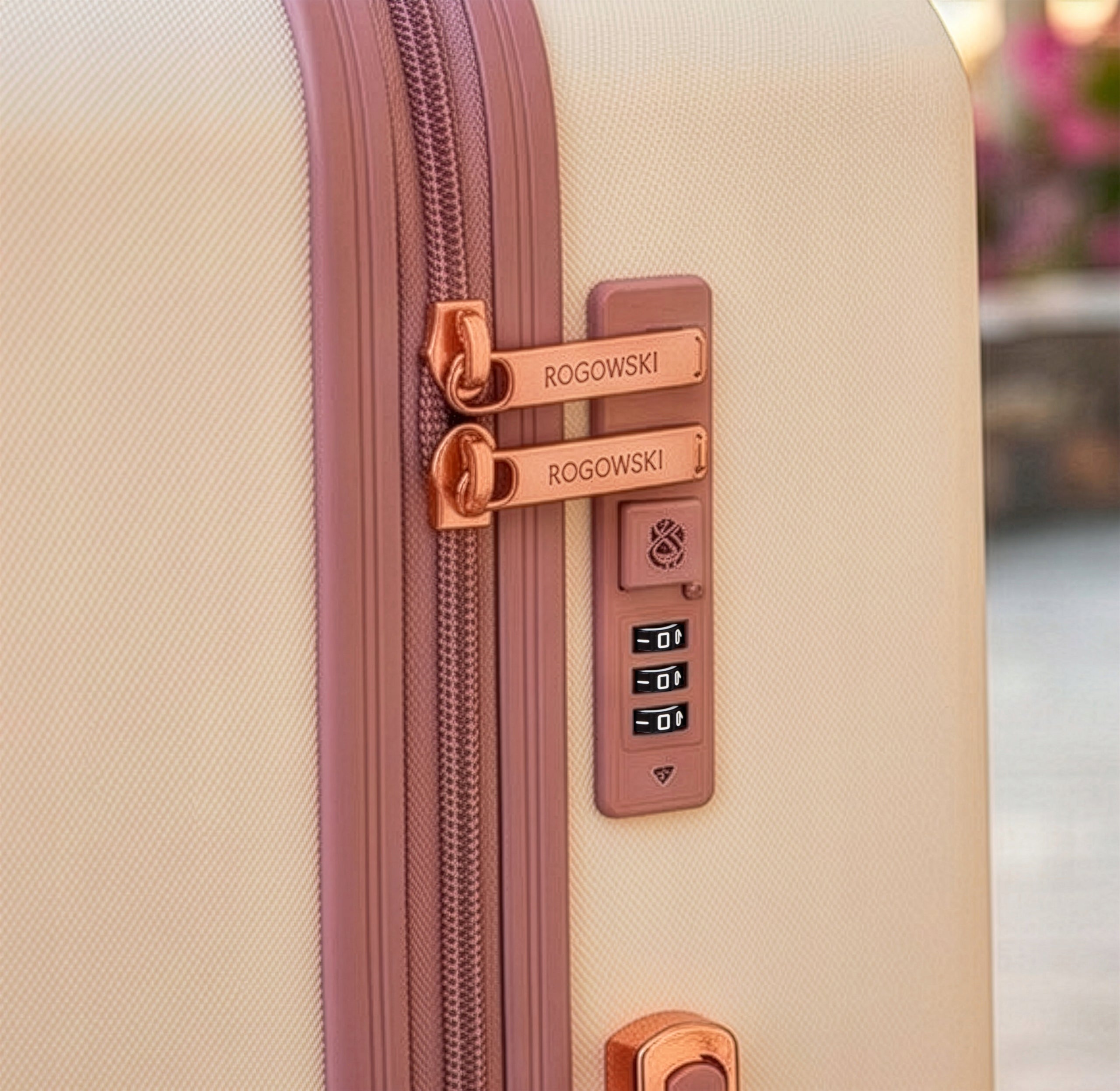 RGL LARGE TRAVEL SUITCASE 4 WHEELS COMBINATION LOCK TSA BAG LUGGAGE XXL Depth (shorter edge) 29 cm
