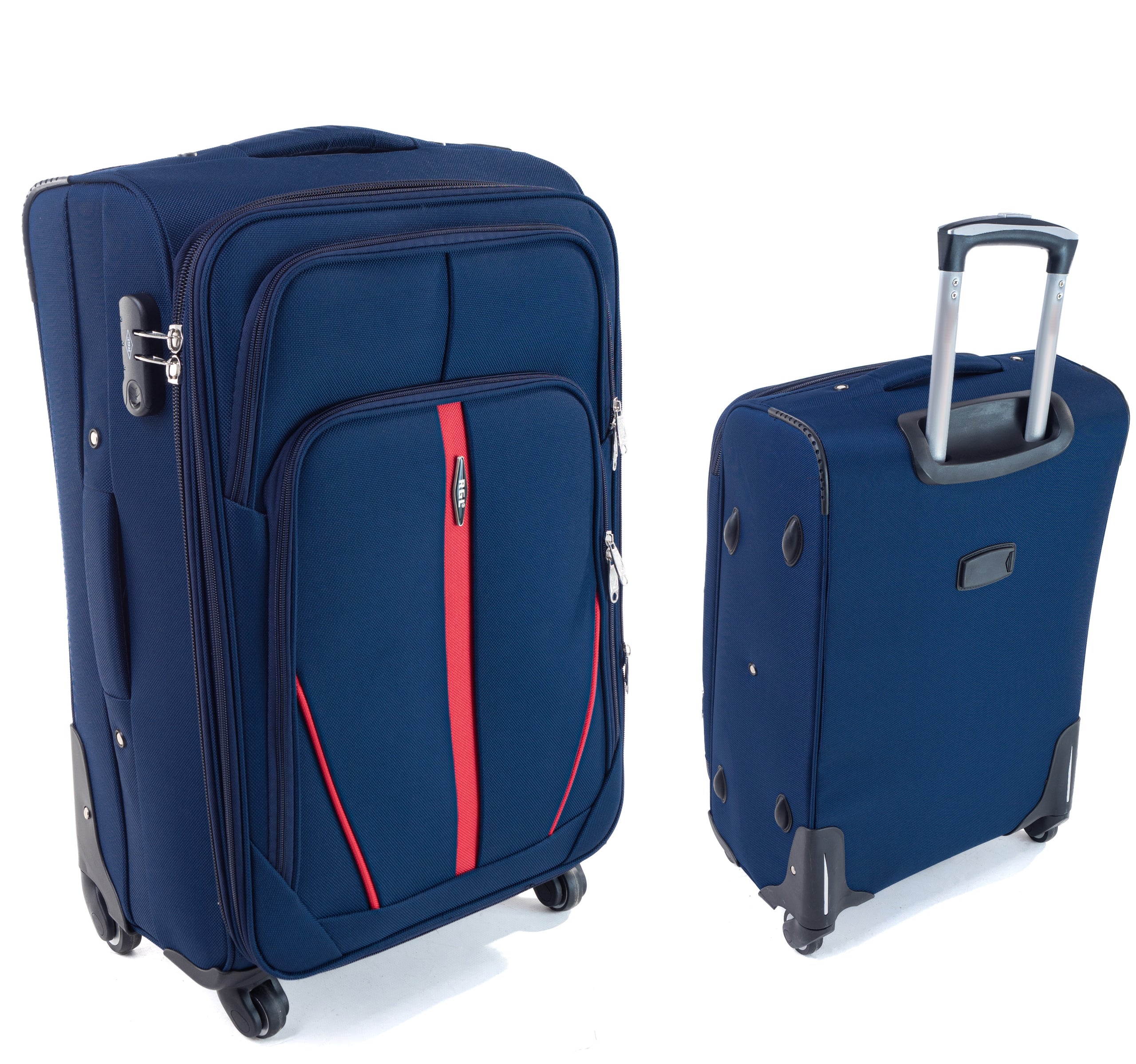 RGL Large travel suitcase on 4 WHEELS XXL BAG