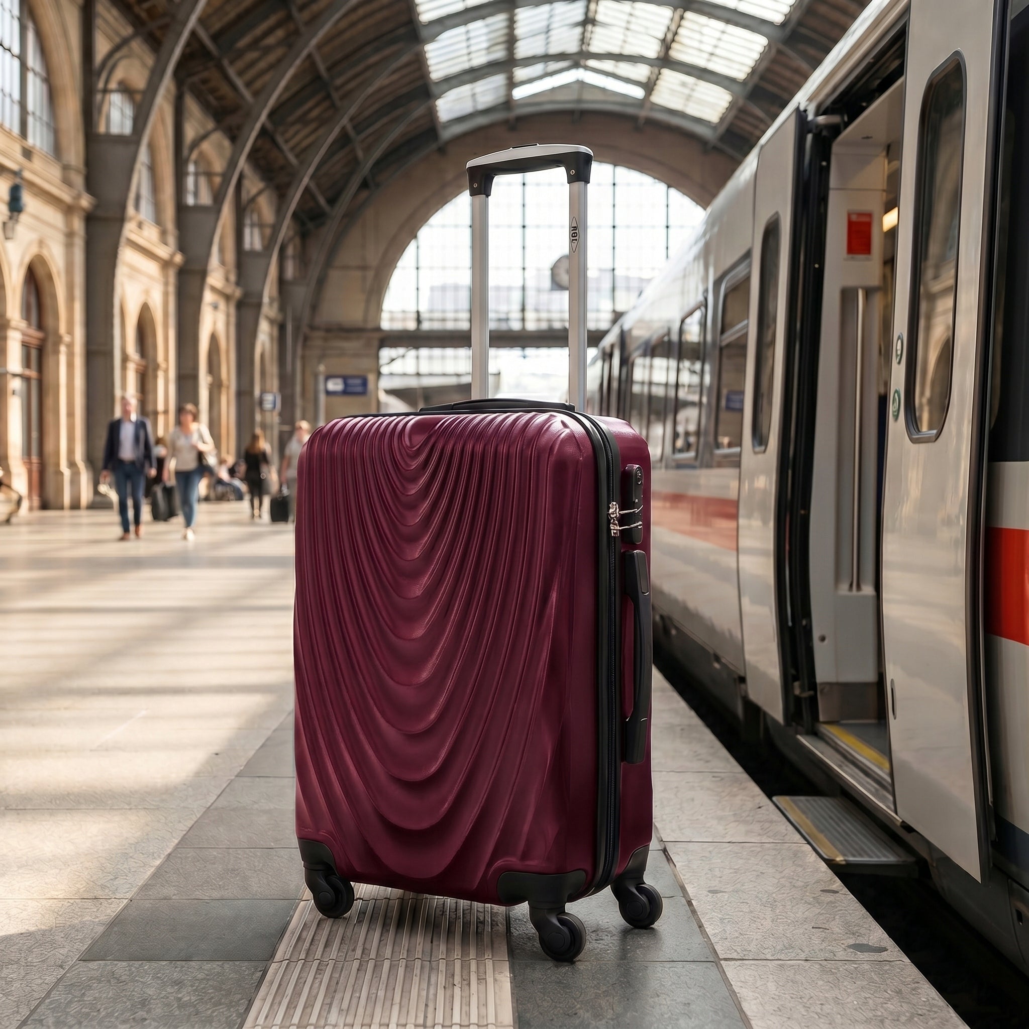 RGL Medium suitcase XL travel BAG LUGGAGE ABS Manufacturer code 663 WALIZKA RGL