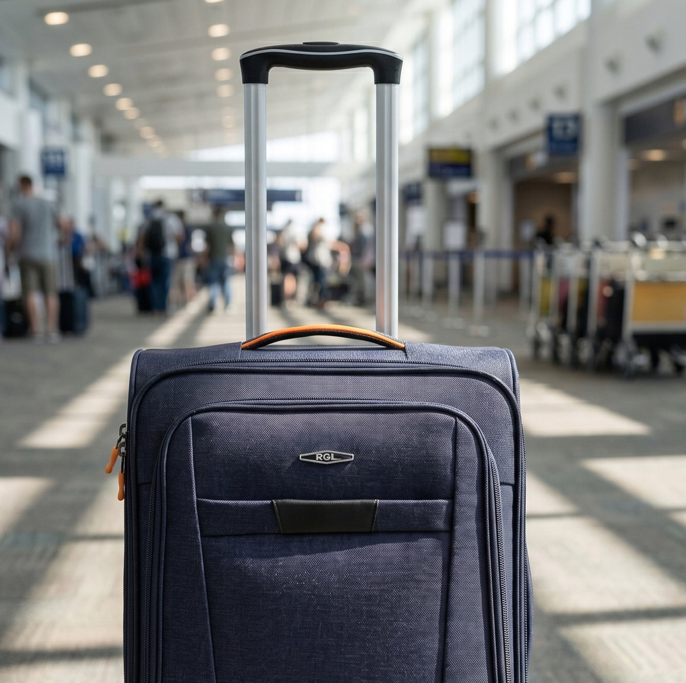 RGL S-030 XL MEDIUM MATERIAL SUITCASE TRAVEL BAG 4 WHEELS Manufacturer code Walizka S30 XL