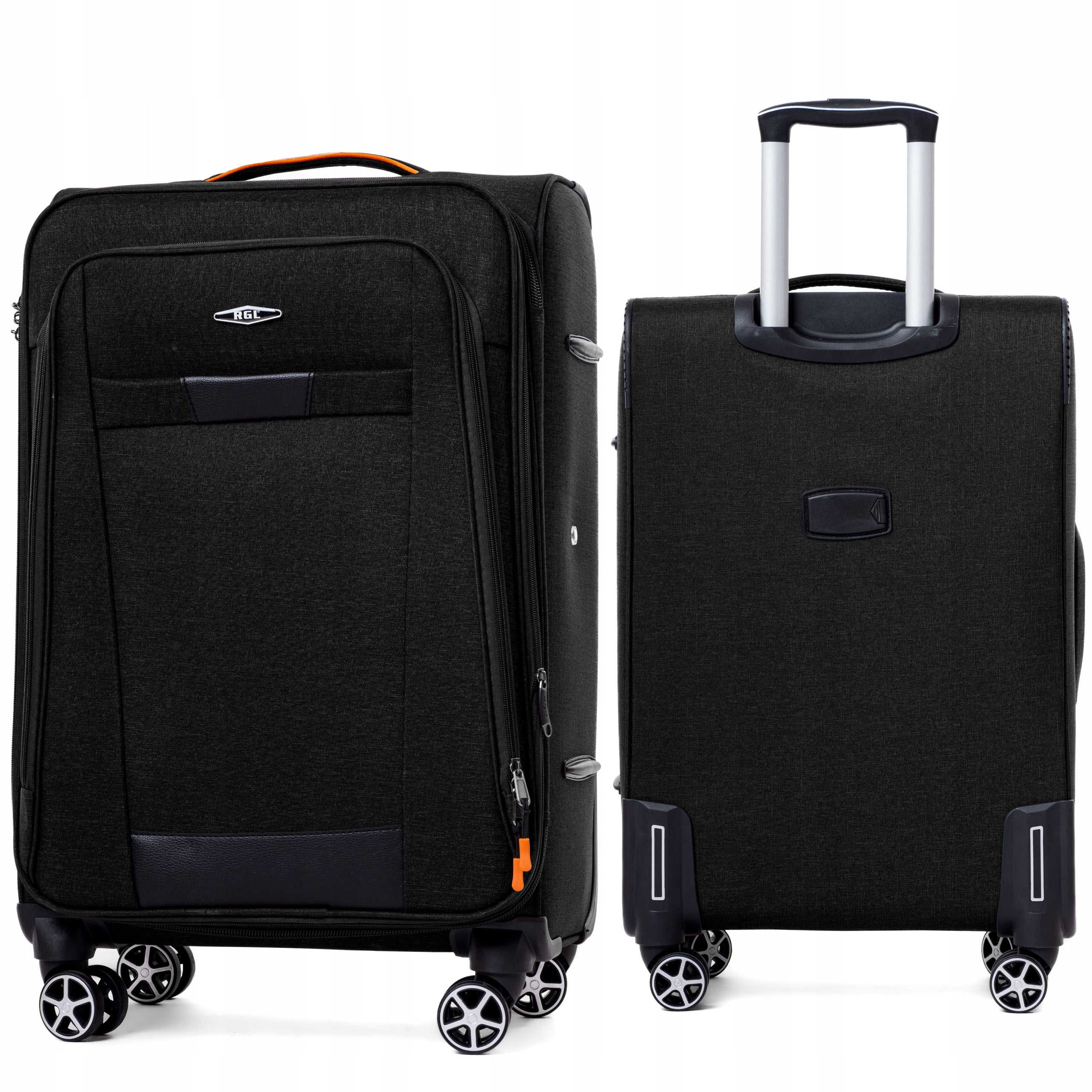 RGL SUITCASE LARGE TRAVEL 4 WHEELS LUGGAGE BAG XXL Packaging status original