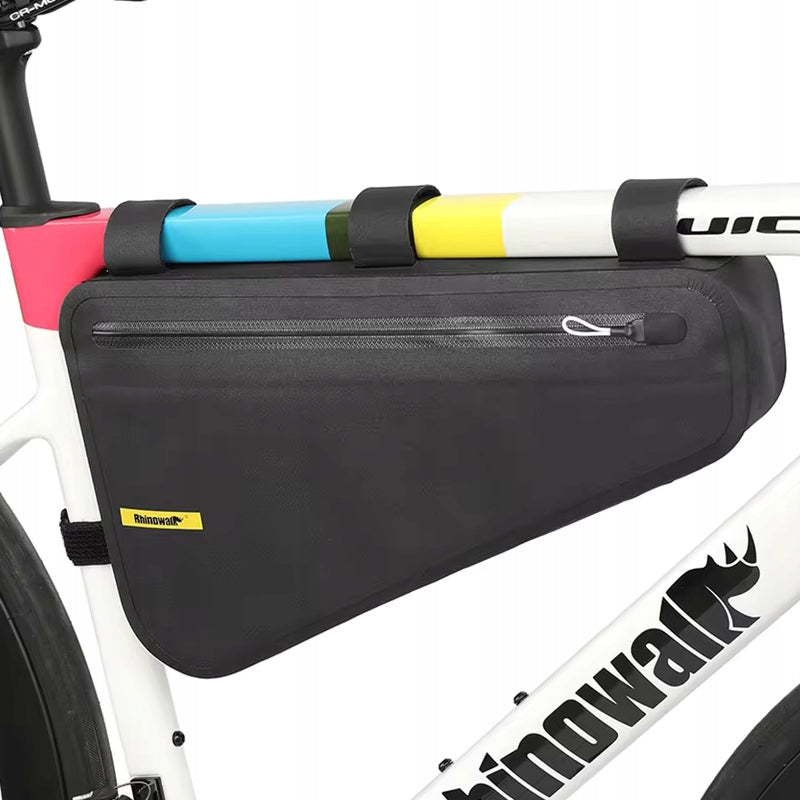 RHINOWALK BICYCLE POUCH TRIANGULAR FRAME BAG BIKE WATERPROOF TPU LARGE