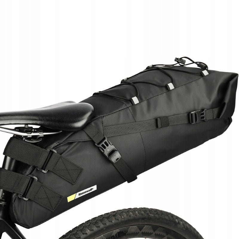 RHINOWALK BICYCLE SADDLE BAG SADDLEBAG WATERPROOF 13L Color black