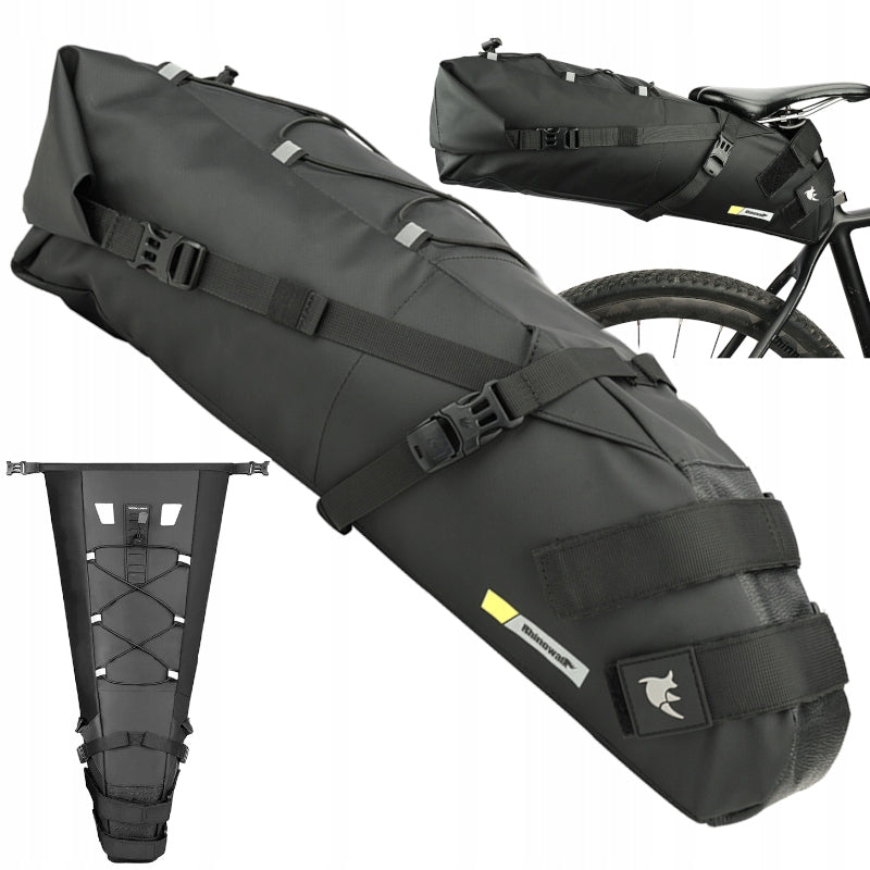RHINOWALK BICYCLE SADDLE BAG SADDLEBAG WATERPROOF 13L