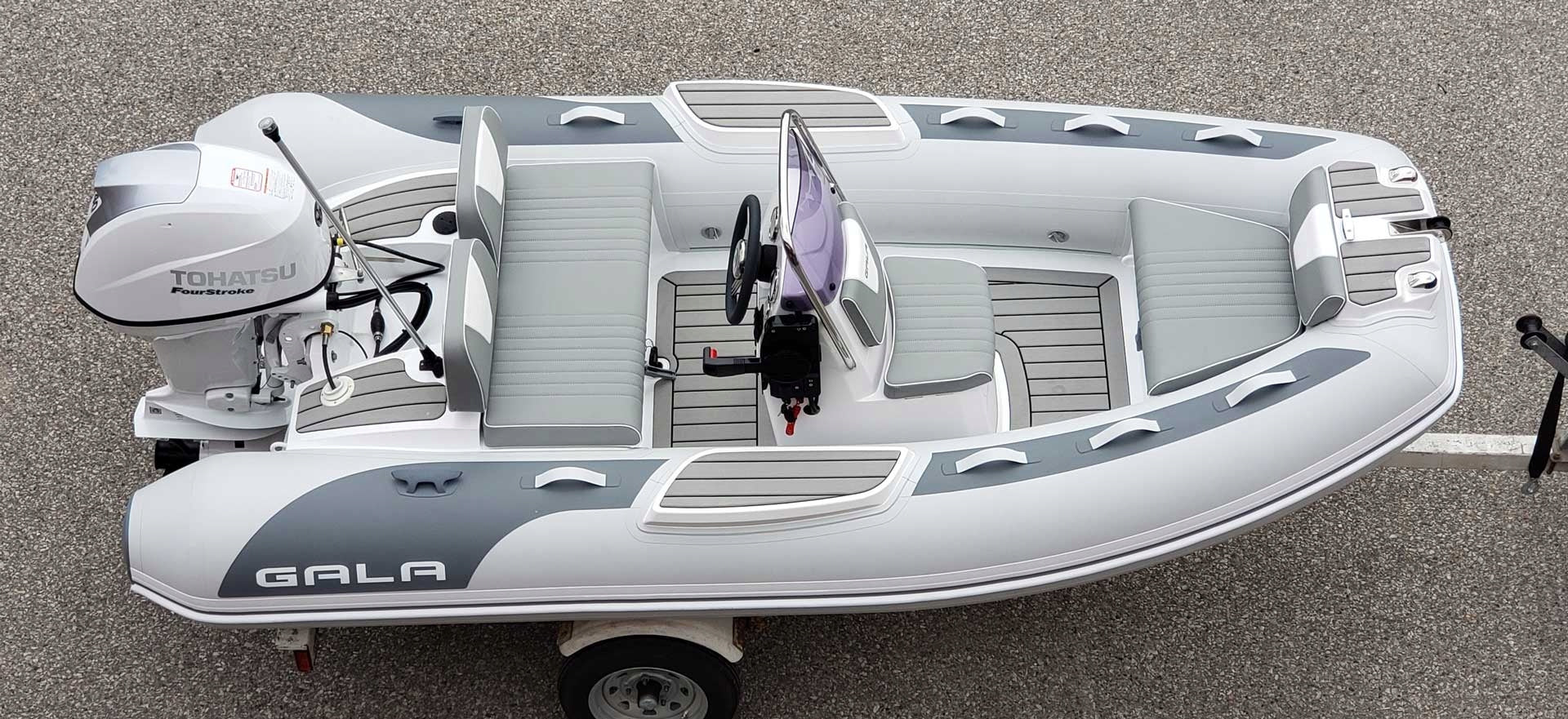 RIB Aluminum Boat Gala VIKING Deluxe V330 VALMEX Professional TOKAREX