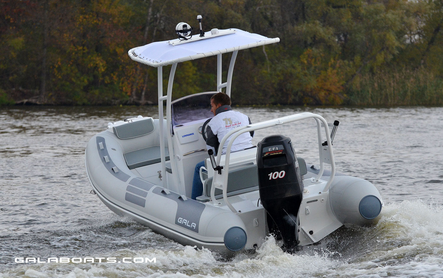 RIB Aluminum Professional Boat Pontoon Gala VIKING V500H Hypalon TOKAREX