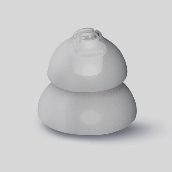 RIC 8/10 mm double domes for hearing aid SIGNIA 6pcs. Packaging status original