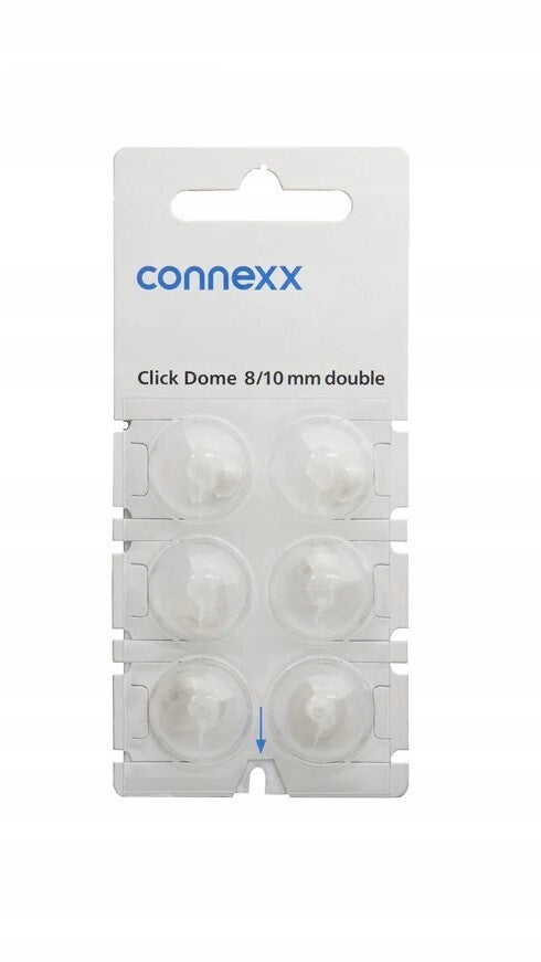 RIC 8/10 mm double domes for hearing aid SIGNIA 6pcs.
