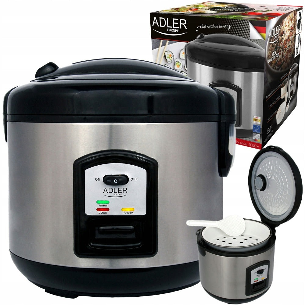 RICE COOKER ELECTRIC POT FOR COOKING RICE VEGETABLES 1,5 L STEAMER 1000 W