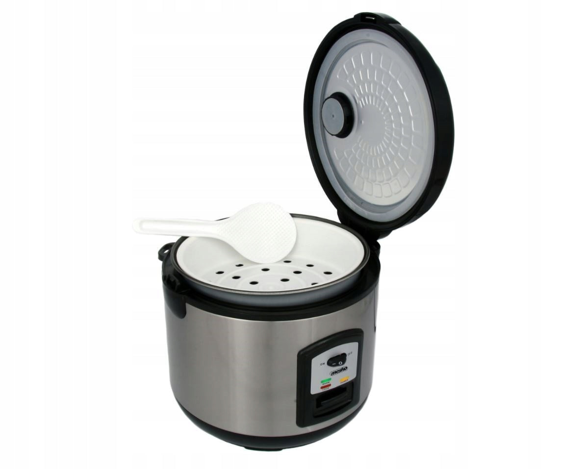RICE COOKER POT RICE COOKER PAIR 2IN1 Dominant color silver/gray