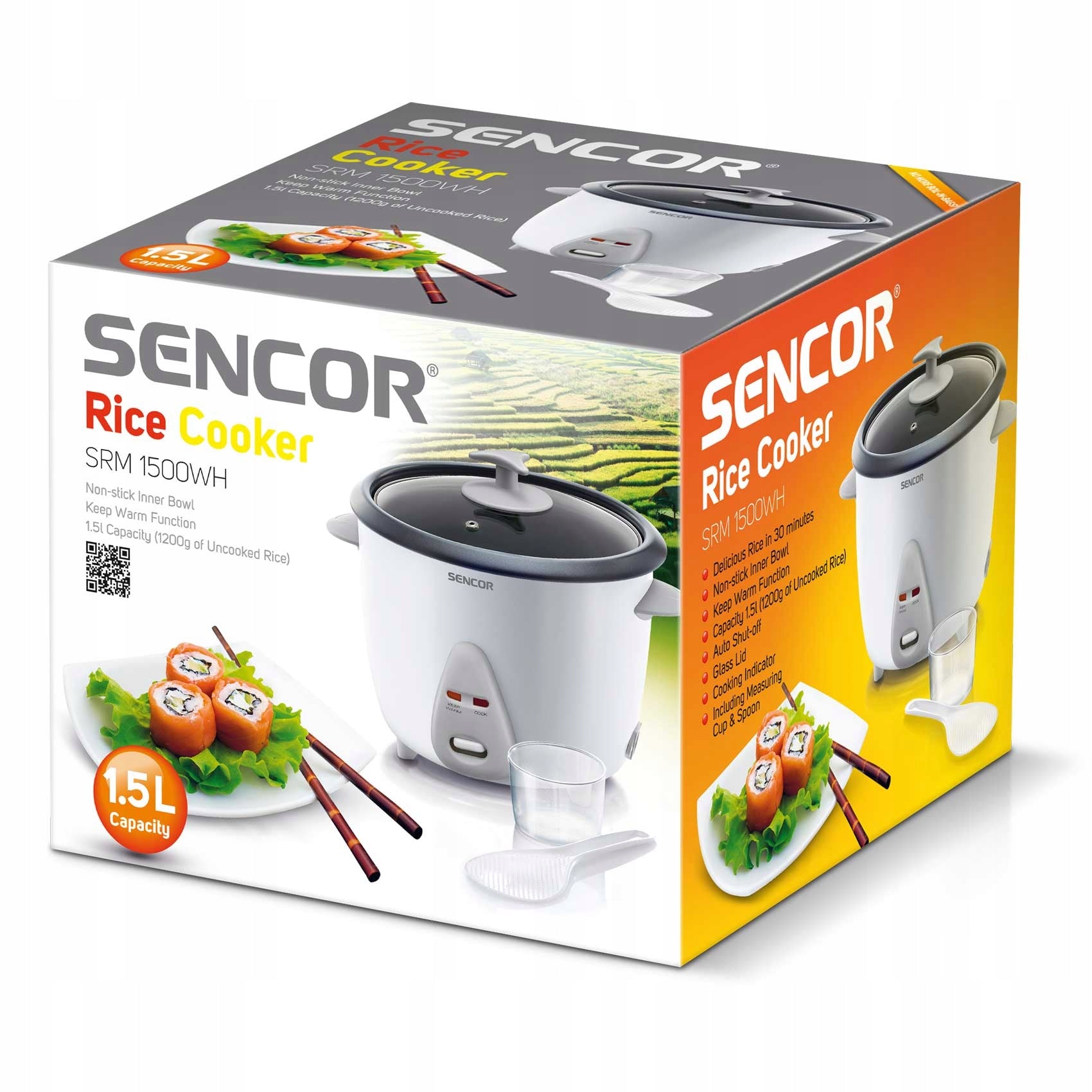 RICE COOKER SLOW COOKER STAINLESS STEEL 500W 1,5L Brand no brand