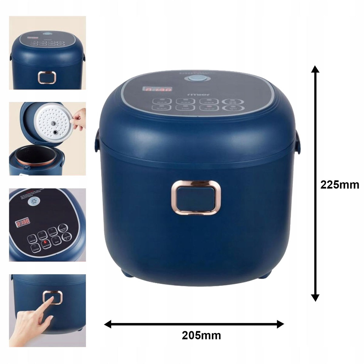 RICE MAKER MULTICOOKER car 2l 200W 12V 24V CAMPING TIR BUS Packaging status original