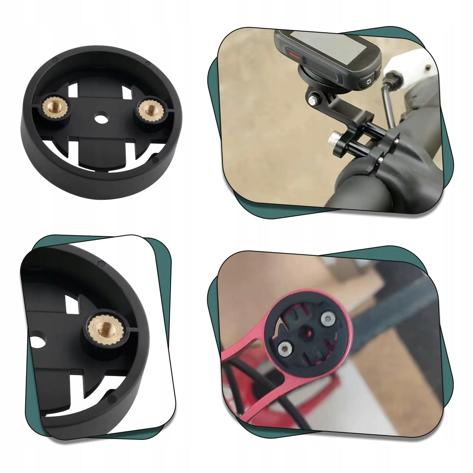 RIDERACE Cartridge Insert Adapter Mount Base Counter GARMIN (RN2286) Brand Riderrace