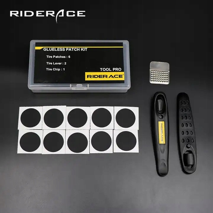 RIDERACE bicycle inner tube tire repair kit (RR7482) Brand Ride Race