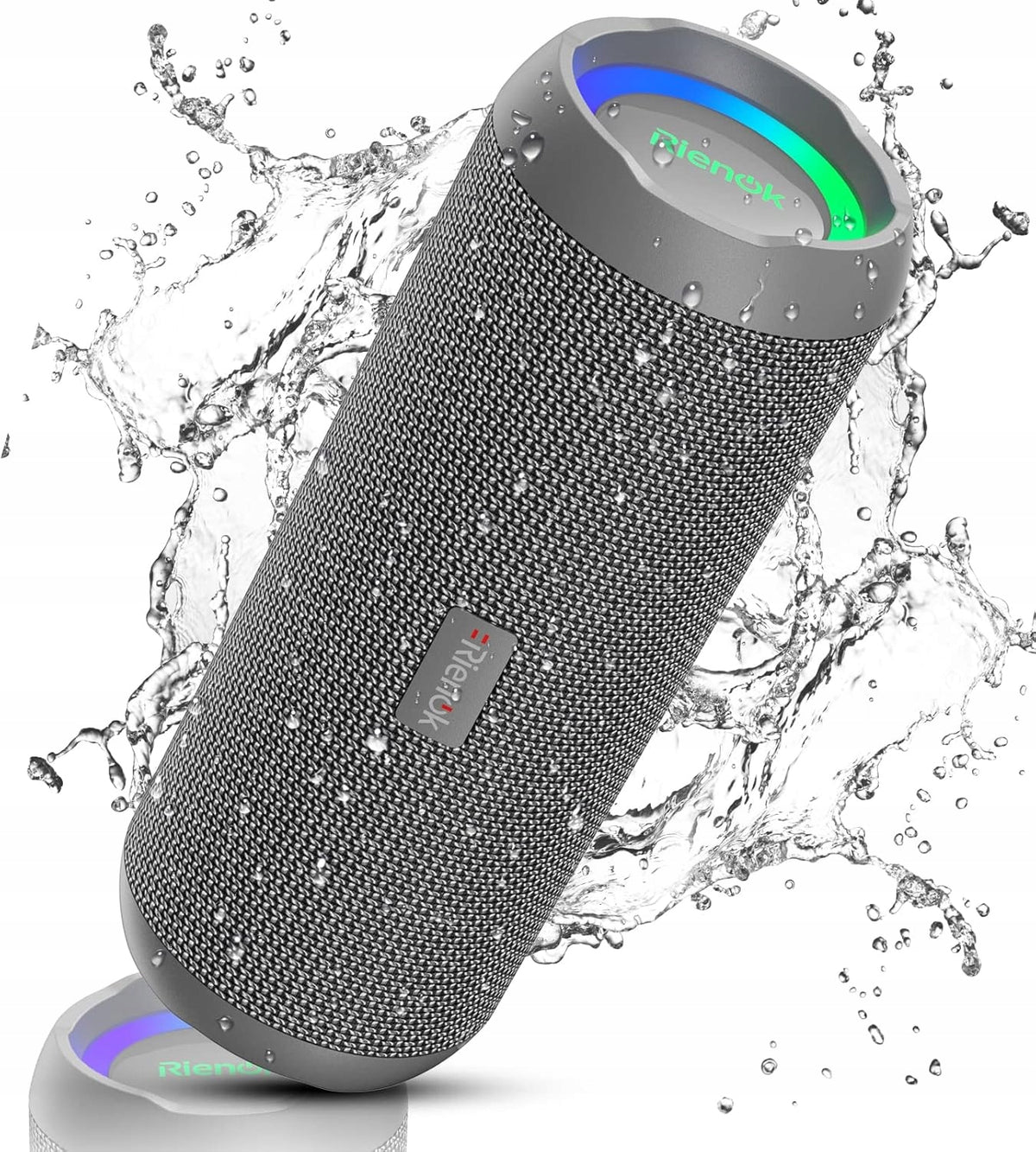 RIENOK 30W IPX7 Waterproof Outdoor Bluetooth 5.3 Speaker