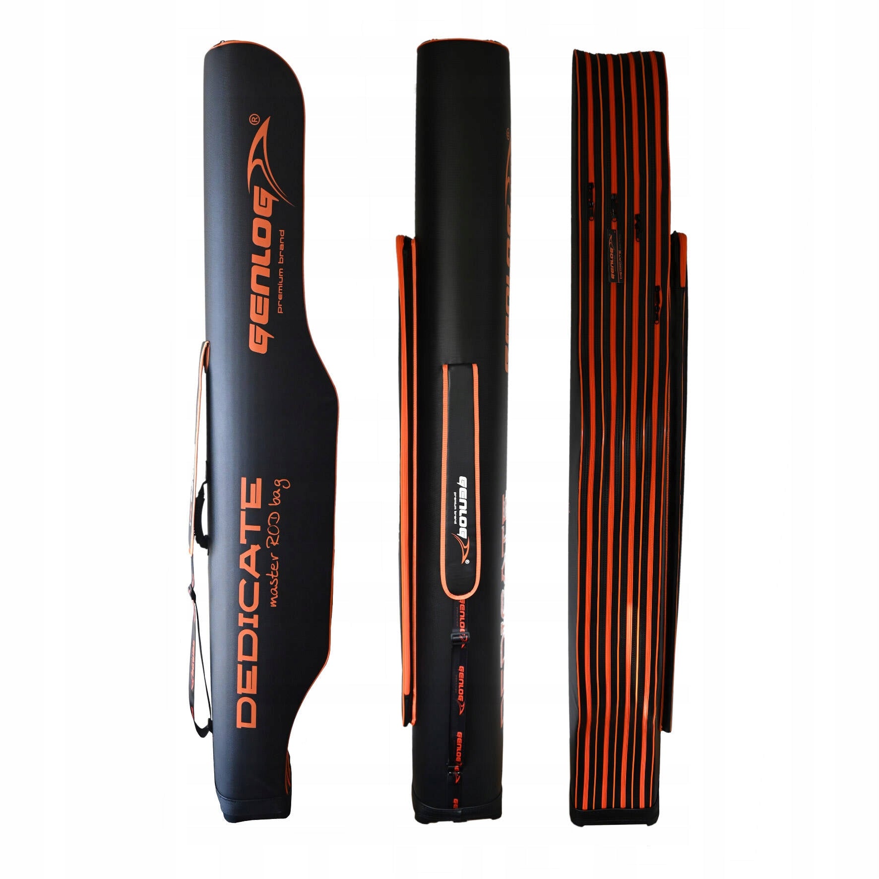 RIGID COVER GENLOG DEDICATE MASTER 190cm - 4 CHAMBERS Kind fishing rod cover