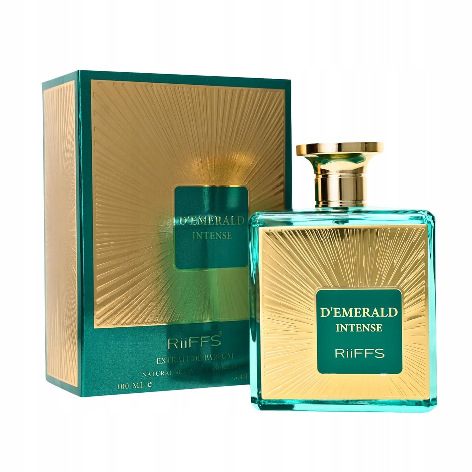 RIIFFS D'emerald INTENSE Perfume 100ml Manufacturer code RFS-EML-100