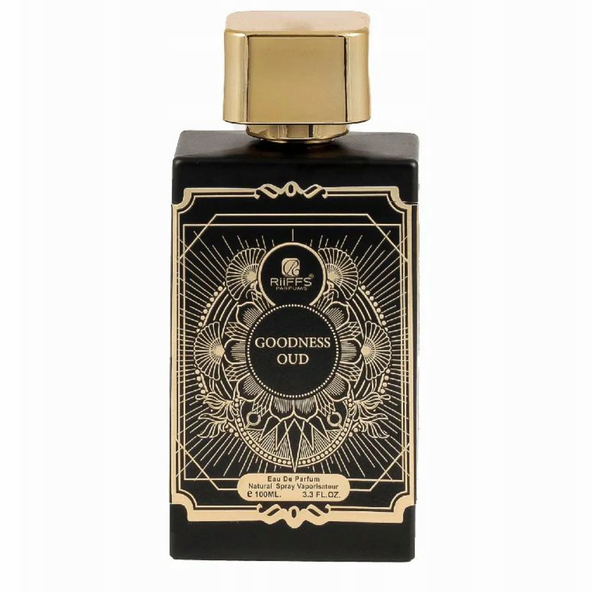 RIIFFS Goodness Oud Black EDP 100ml Product weight with unit packaging 0.5 kg