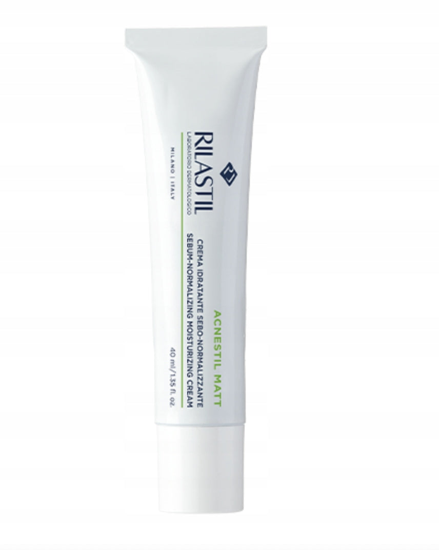 Feuchtigkeitsspendende Gesichtscreme Rilastil Acnestil Matt, 40 ml 