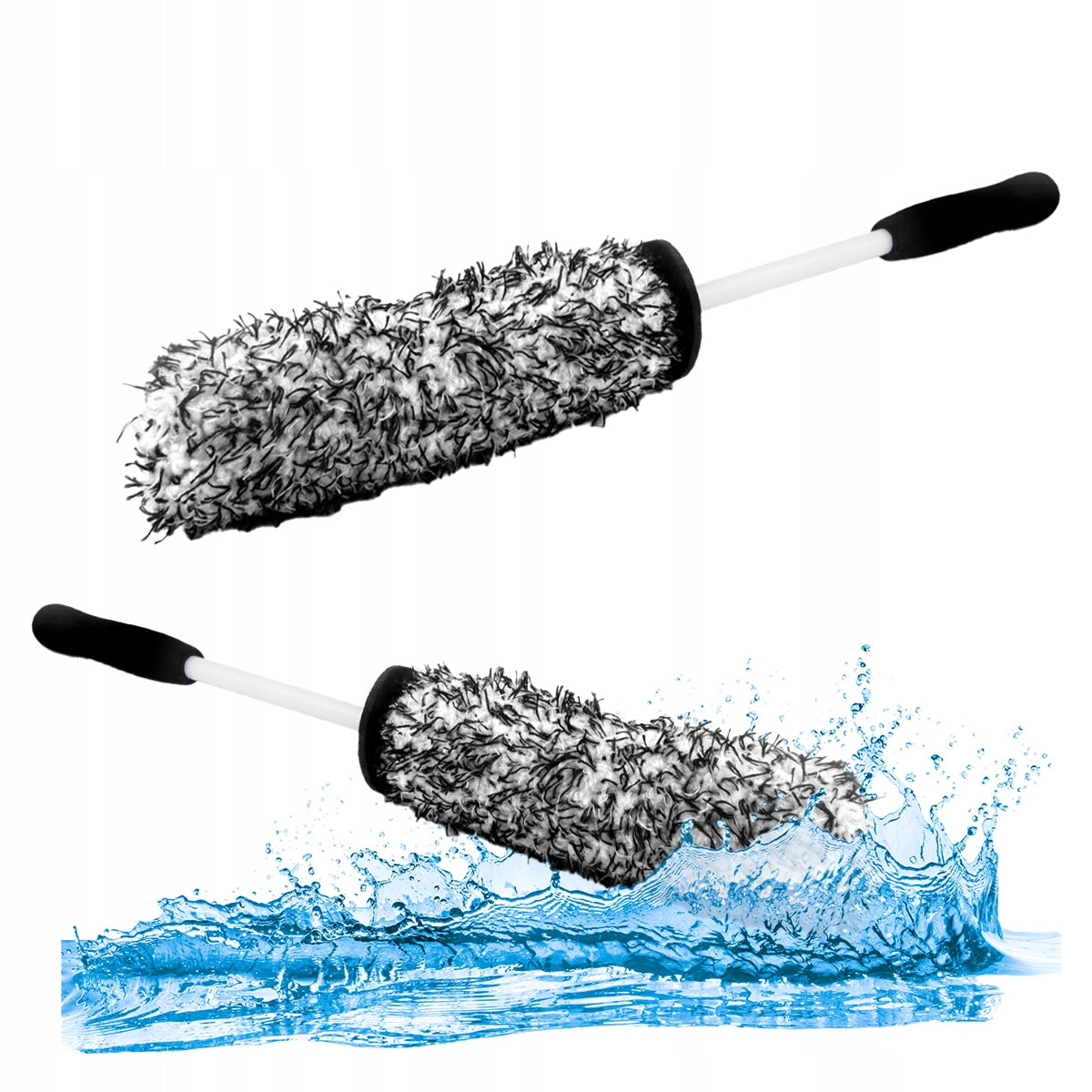 RIM BRUSH 46cm MICROFIBER WHEEL WASH AUTO DETAILING SOFT WITHOUT SCRATCHES Manufacturer code SZCZOTKA DO MYCIA CZYSZCZENIA FELG