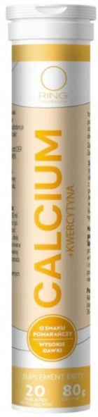 RING Calcium + Quercetin CALCIUM BONE TEETH 20 effervescent tablets
