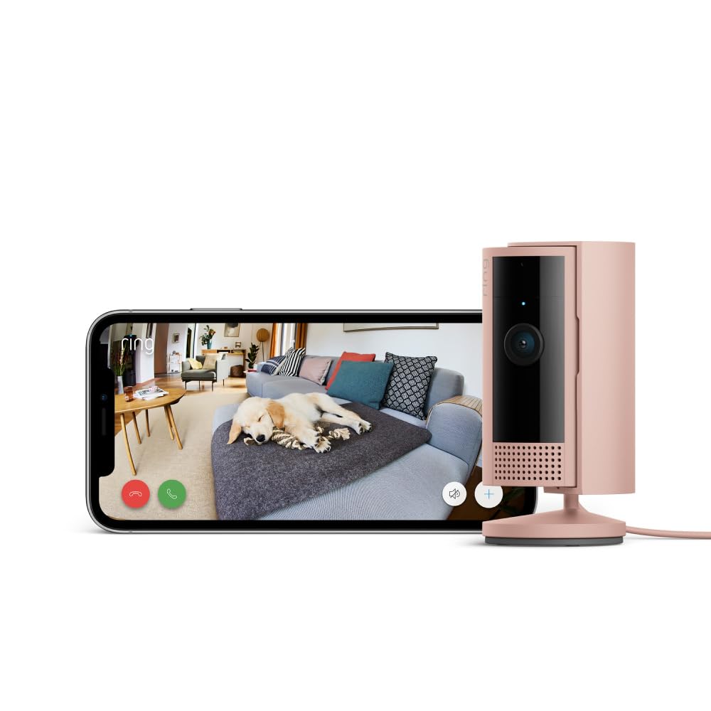 RING Indoor Camera 2 Gen 1080p HD WiFi Pet Monitoring