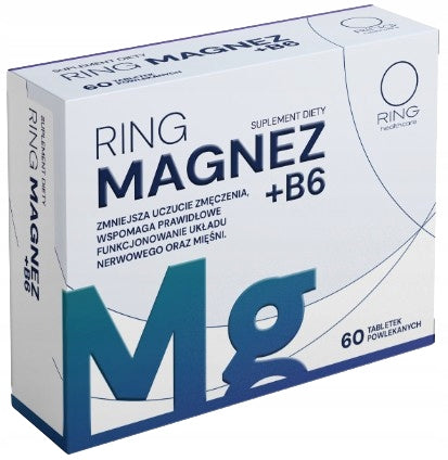 RING MAGNESIUM + B6 magnesium citrate vitamin B 60 tablets