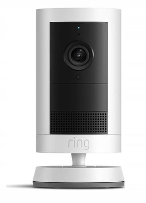 RING Outdoor Cam Plus Battery 2K WiFi Security Camera - White