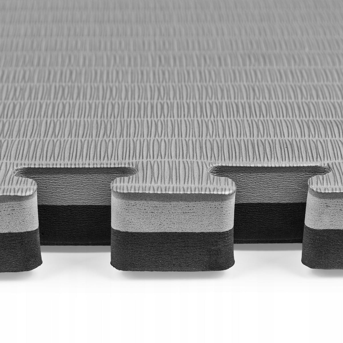RING Premium puzzle mat 100 x 100 x 4 cm black - grey