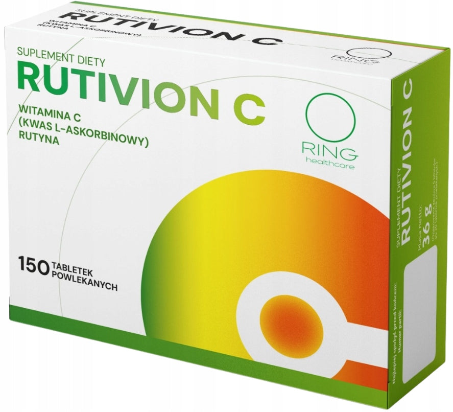 RING Rutivion C VITAMIN C ROUTINE immunity 150 tablets