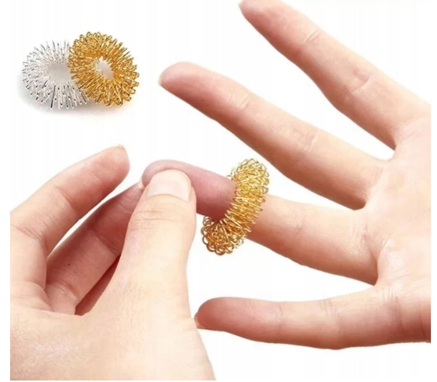 RING SU JOK THERAPY SU JOK FINGER MASSAGE RING ACUPUNCT 1pcs Brand no brand
