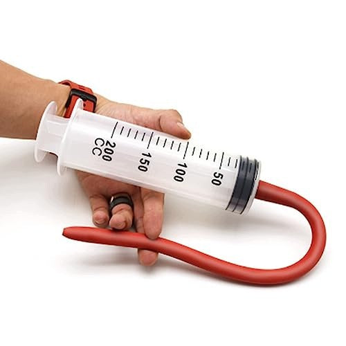 RINSING NOZZLE 30 CM SYRINGE 300 ML IRRIGATION HYGIENE FOR HOME Kind case