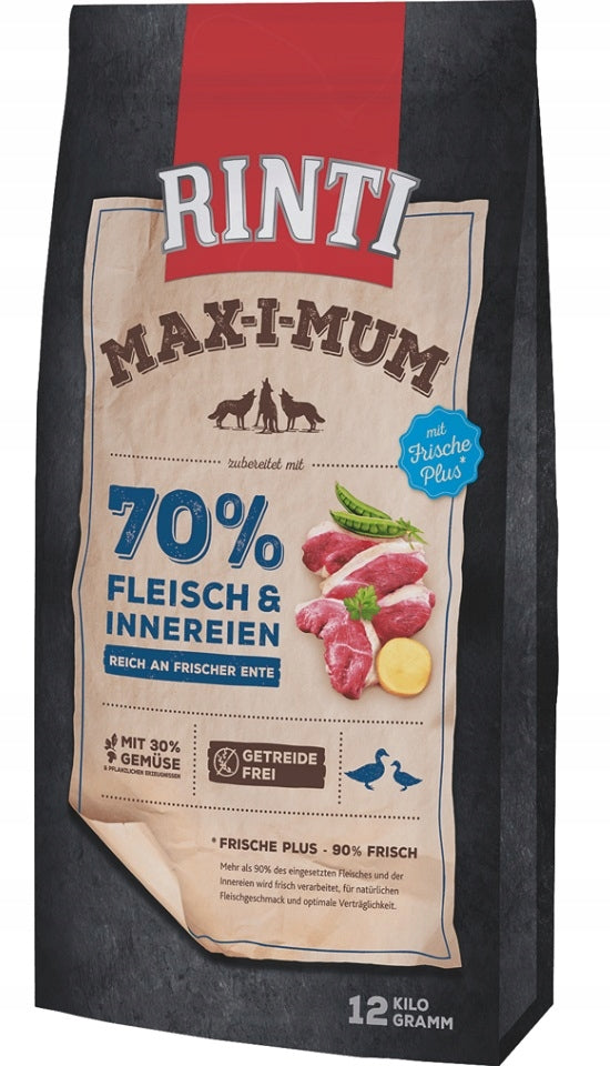 RINTI MAX-I-MUM Duck with duck 12 kg Brand Rinti