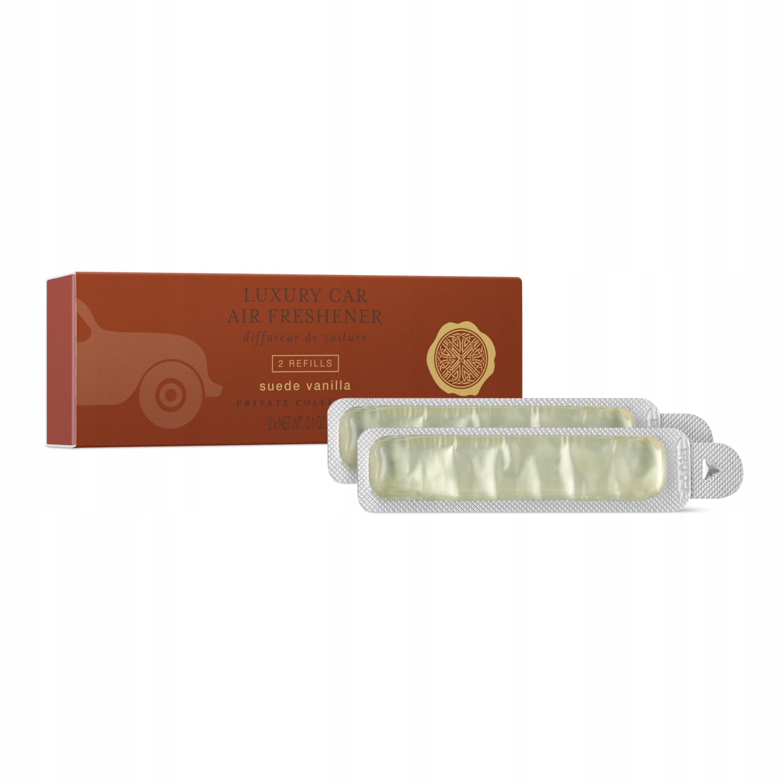 RITUALS - Car Fragrance - Refill - Suede Vanilla, 2x3g