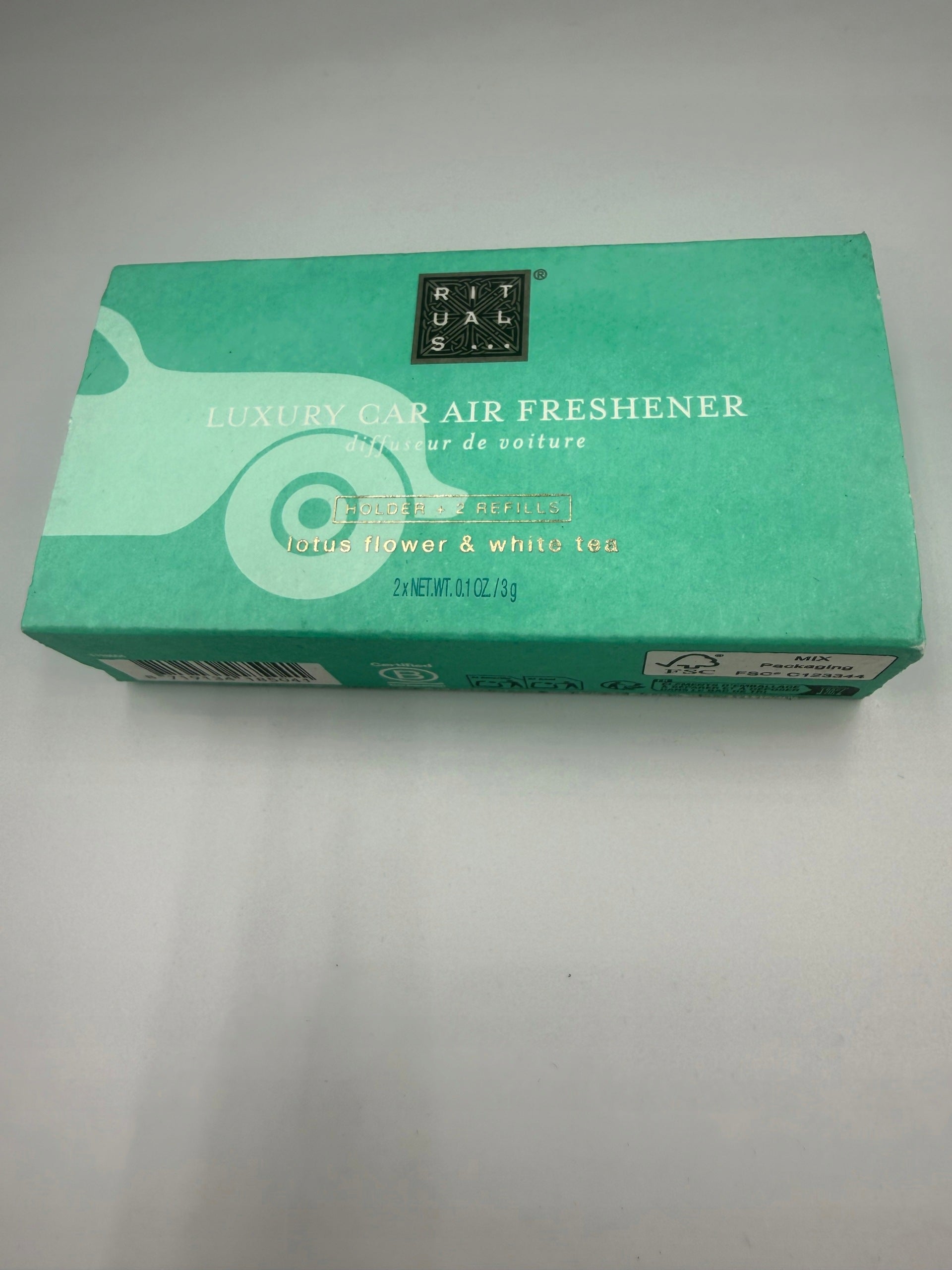 RITUALS Car Scent The Ritual Of Karma Holder 2 Cartridges 2x 3g Packaging status original