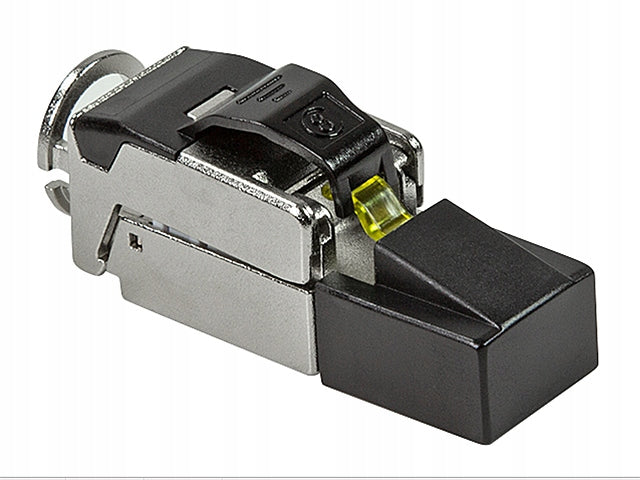 RJ45/8P8C STP plug cat.8.1 twisted pair AWG22-24 tool-free LogiLink