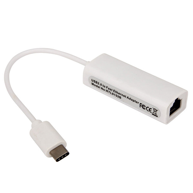 RJ45 LAN USB-C 10/100 Mb Ethernet Network Card