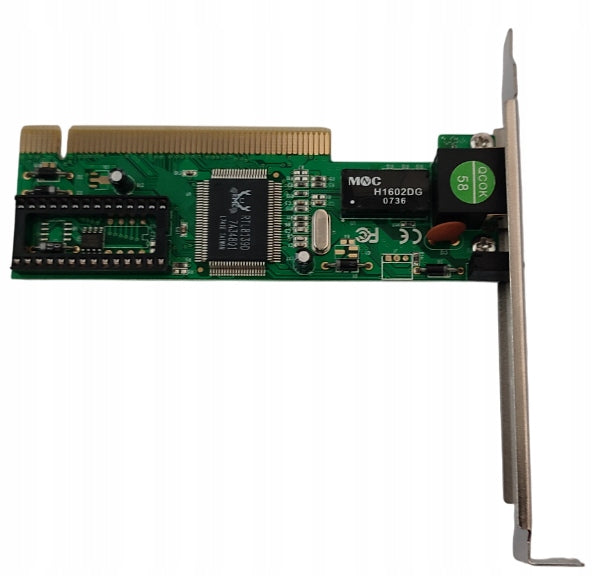 RJ45 LonTech PCI LAN Network Card Packaging status original
