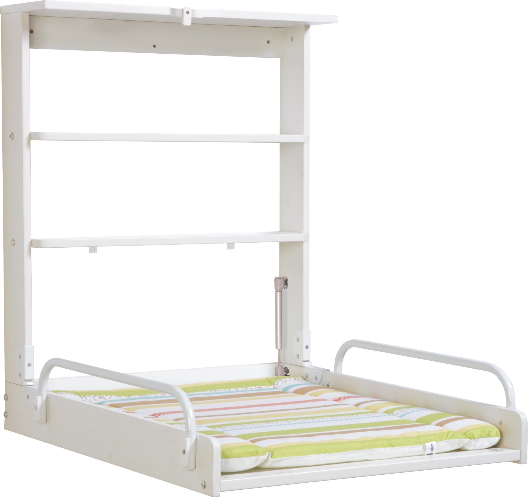 ROBA WOODEN WALL CHANGING TABLE WITH SHELVES DSCHUNGELBABY