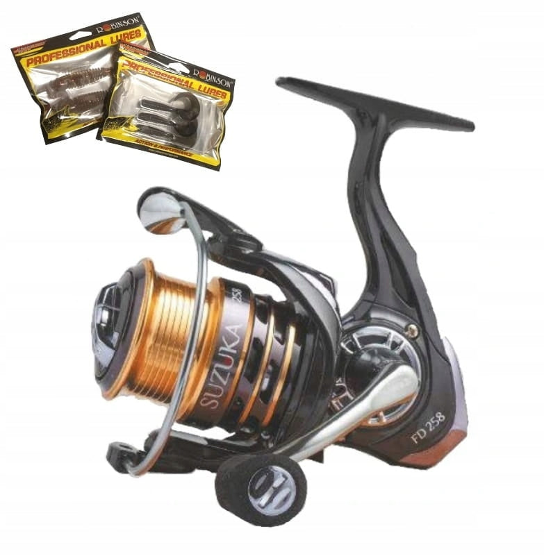 ROBINSON SUZUKA 308 FD REEL + FREEBIE RUBBERS