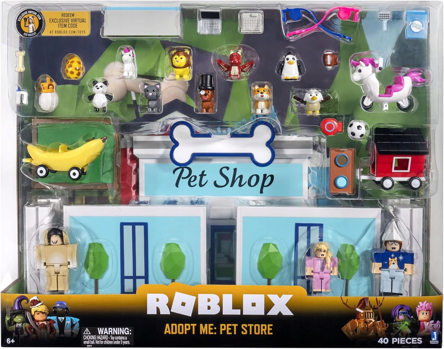 Didelis žaidimų rinkinys Roblox, Gyvūnėlių parduotuvė W6