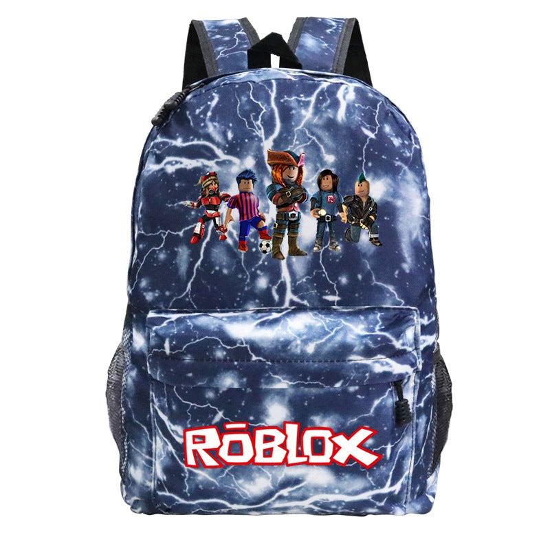 ROBLOX SCHOOL BACKPACK YOUTH SATCHEL ROOMY FOR