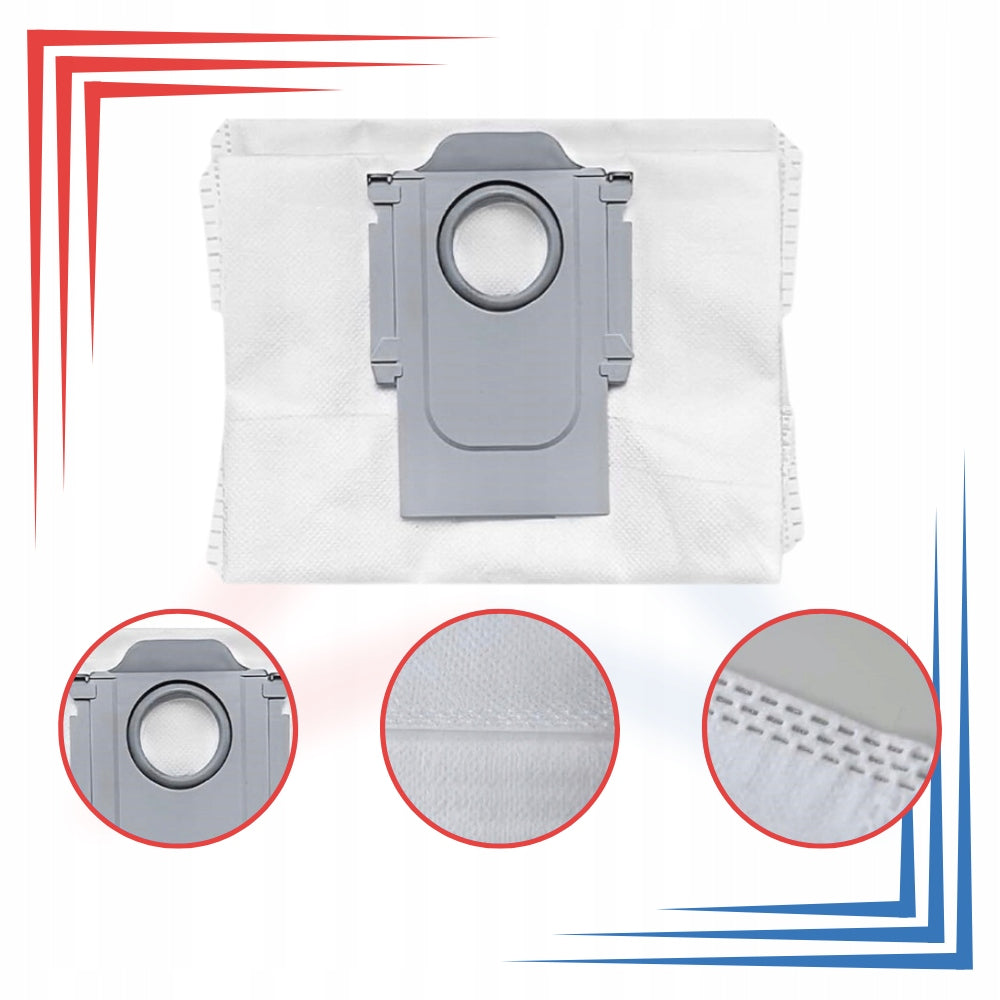 ROBOROCK S7 MaxV Ultra/Q7/Q7+/S8+/S8 Pro Ultra Vacuum Cleaner Bags - 5 Pack Manufacturer Kamaran Bis