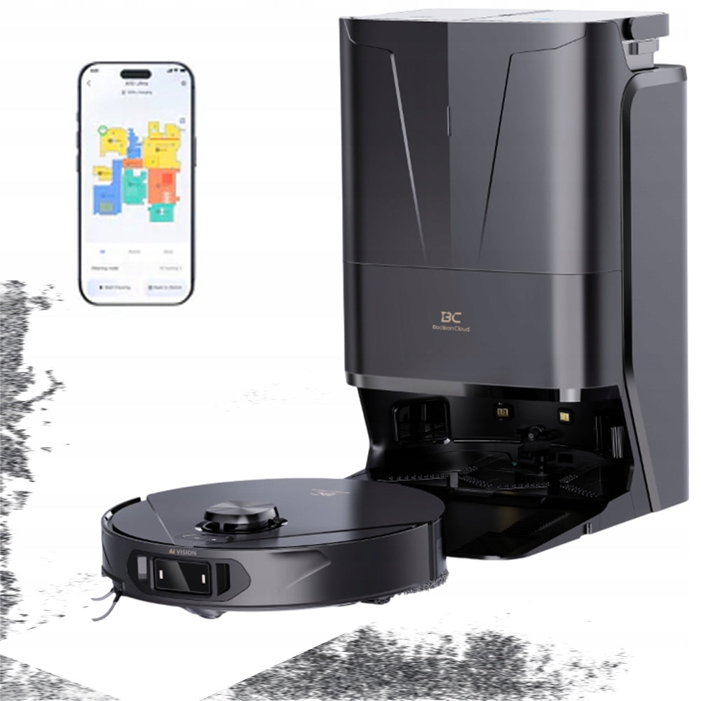 ROBOT CLEANING MOPPING CLEANING STATION 25KPA Bcdroid A10 Ultra