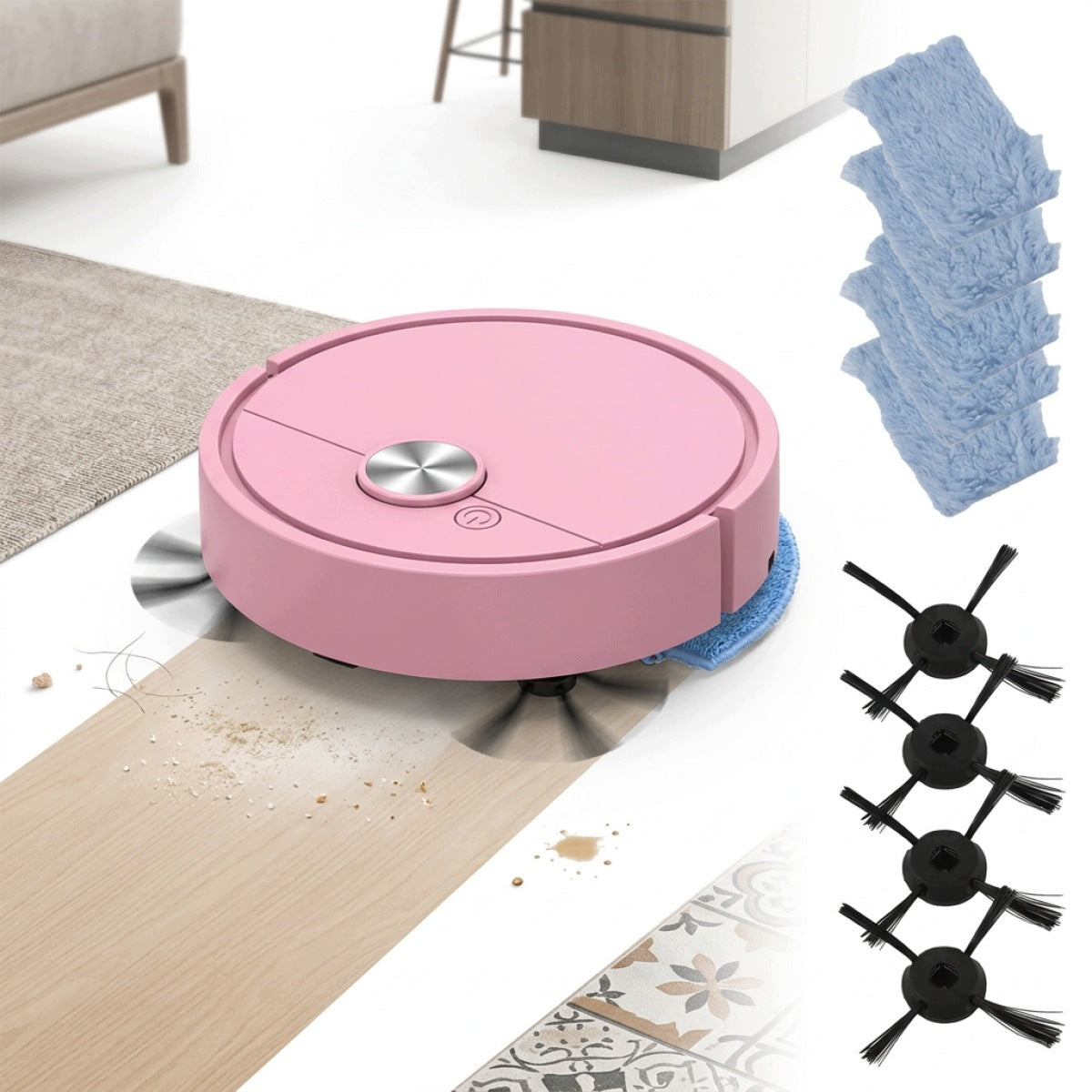 ROBOT CLEANING ROBOT VACUUM CLEANER 3IN1 MOP MINI