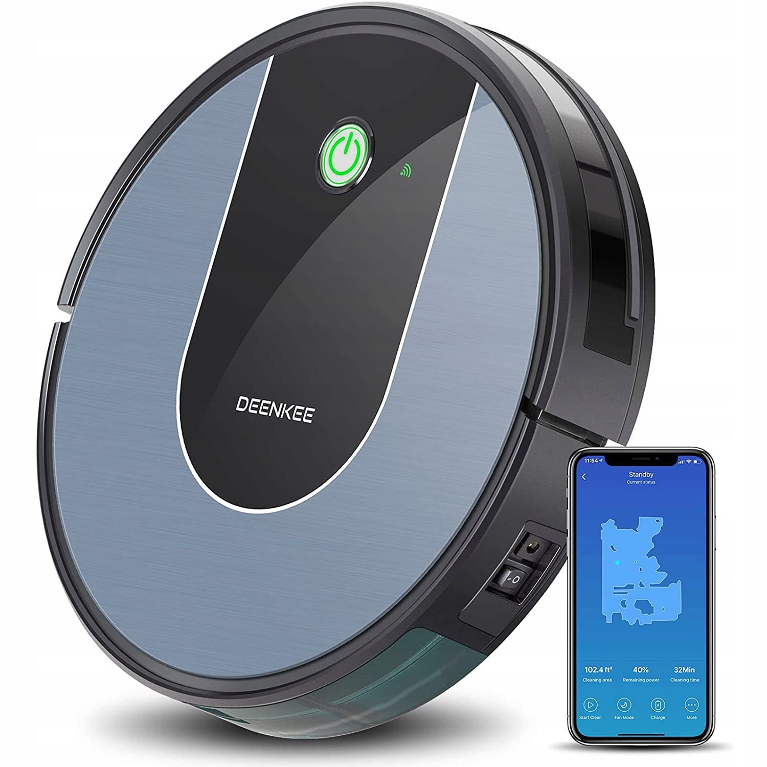 ROBOT CLEANING VACUUM CLEANER sensor 6 modes BASE REMOTE CONTROL