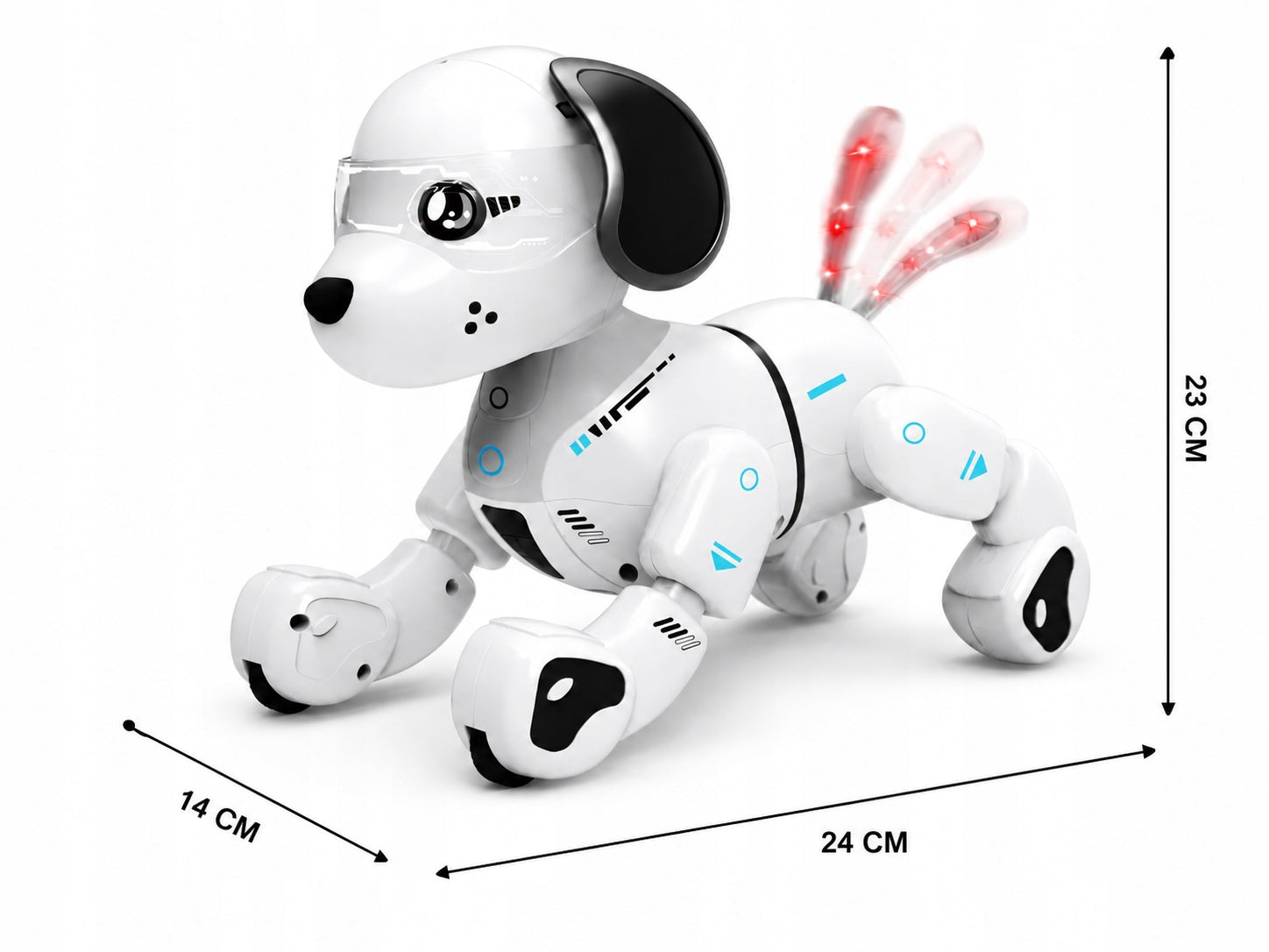 ROBOT DOG INTERACTIVE REMOTE CONTROLLED R/C RESPONDS TO COMMANDS 3+ Packaging status original