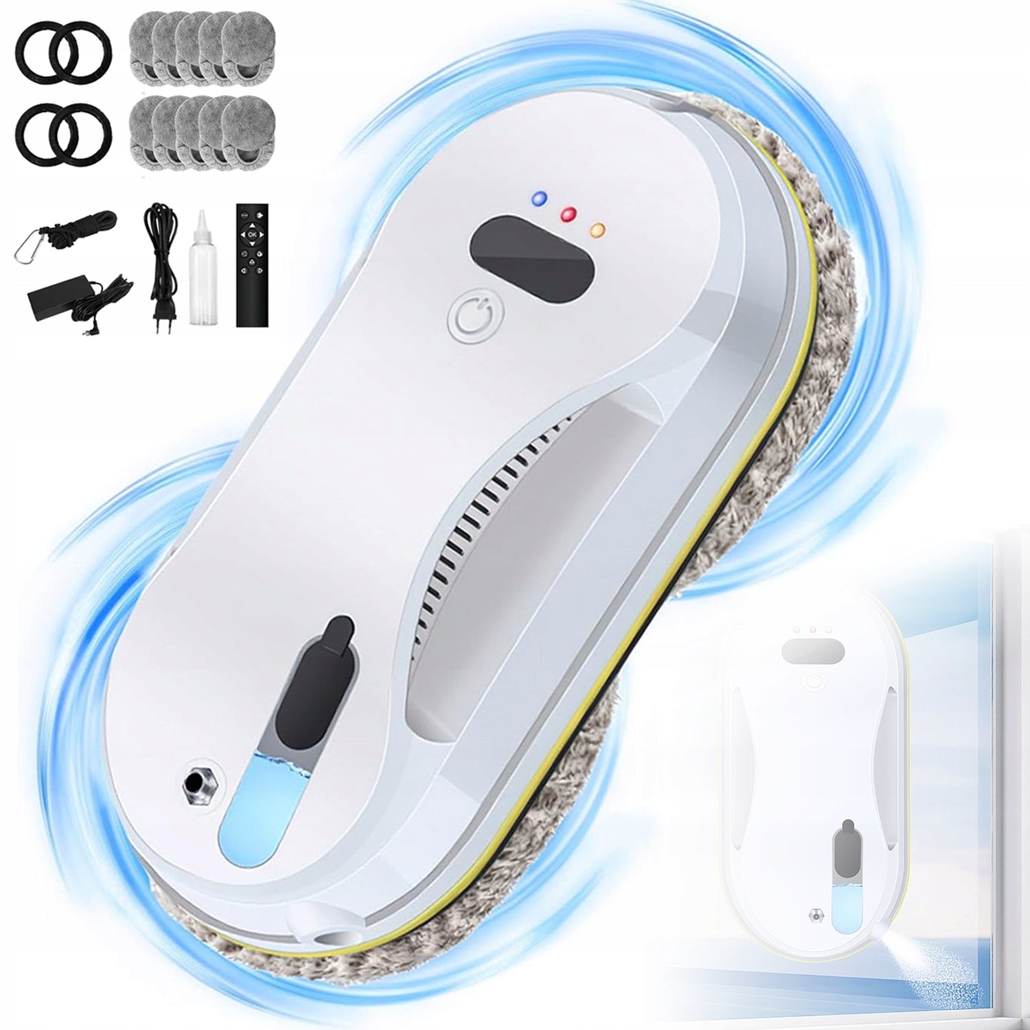 ROBOT INTELLIGENT WINDOW CLEANER MIRRORS AUTOMATIC WASHER SET