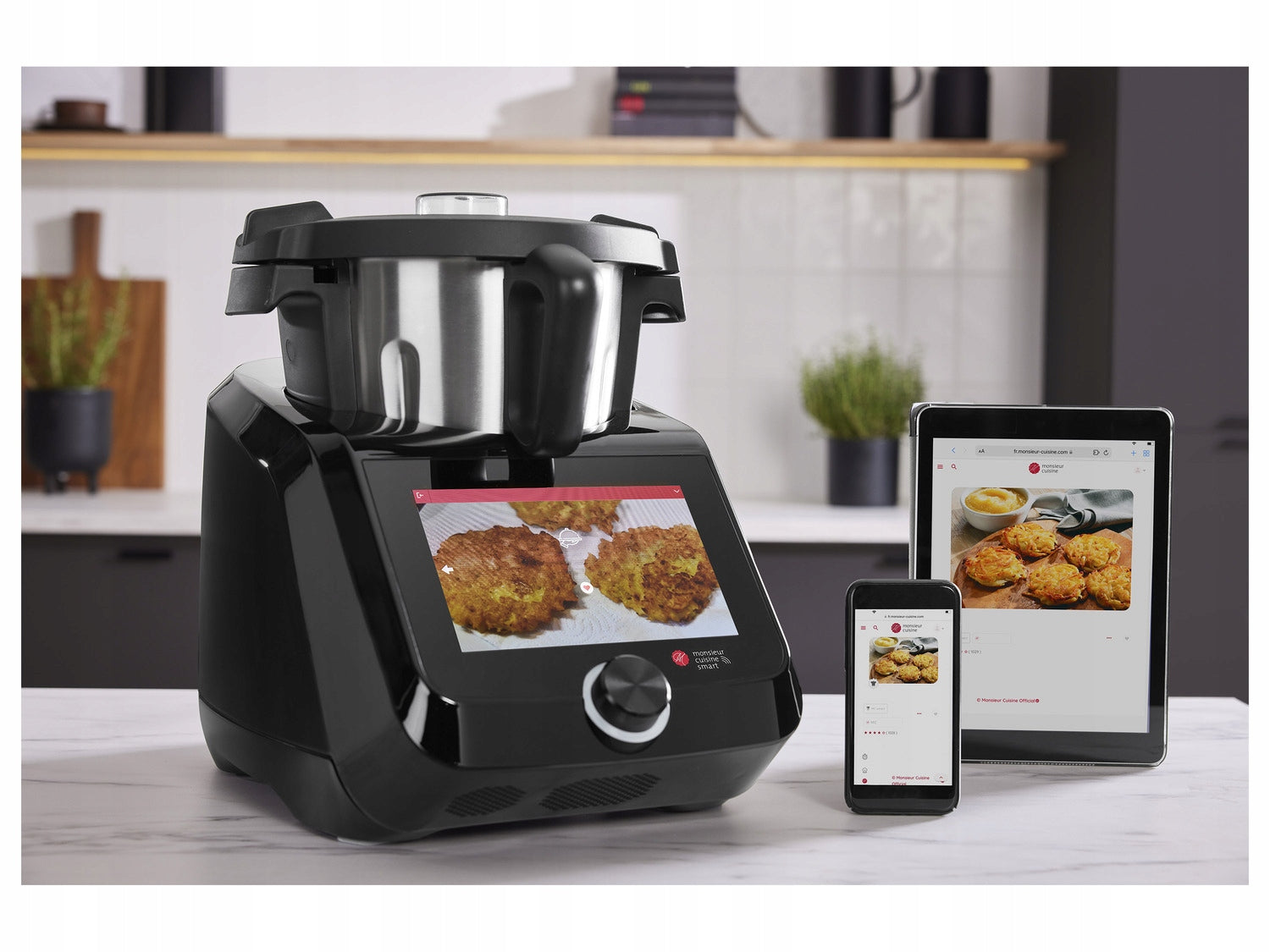 ROBOT LIDLOMIX MONSIEUR CUISINE SMART 1200W WiFi BLACK Latest 2026 PL Manufacturer code SMART LIDLOMIX 1200 NAJNOWSZY CZARNY 2026 26+